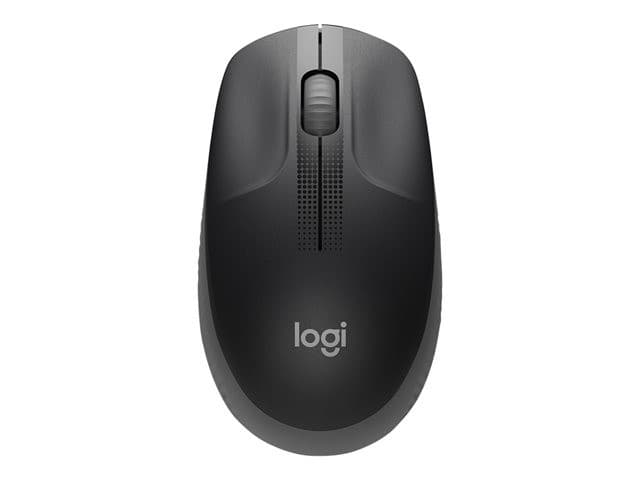 Logitech M190 Full-Size Wireless Mouse - Charcoal - Image 2