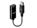 Lindy DisplayPort 1.2 to HDMI 4K30Hz Passive Adapter Converter Black (41718) thumbnail 1