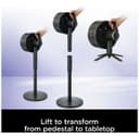 Shark FlexBreeze FA220UK 12 in 1 High Velocity Hybrid Corded Cordless Fan - Black thumbnail 10