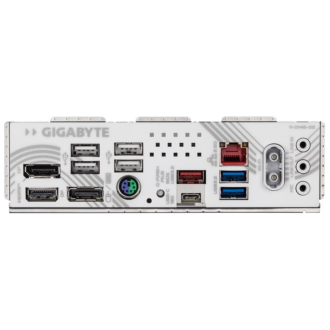 GIGABYTE B850M EAGLE WIFI6E ICE AMD B850 mATX Socket AM5 Motherboard - White, DDR5, PCIe 5.0, 2x M.2, 2.5GbE LAN, USB 3.2 Gen 2 - Image 4