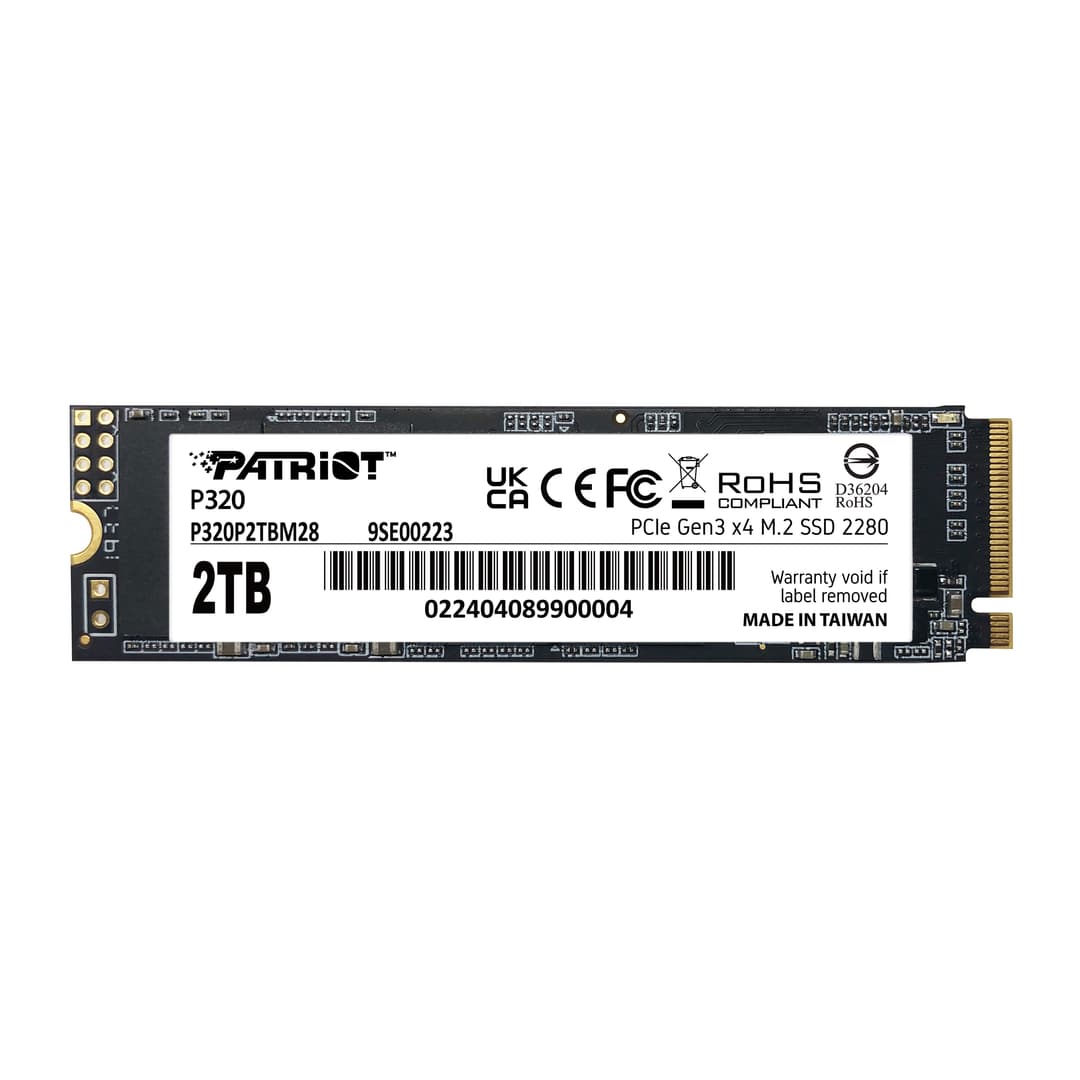 Patriot Memory P320 2 TB M.2 2280 PCI Express 3.0 NVMe Internal SSD - Image 1