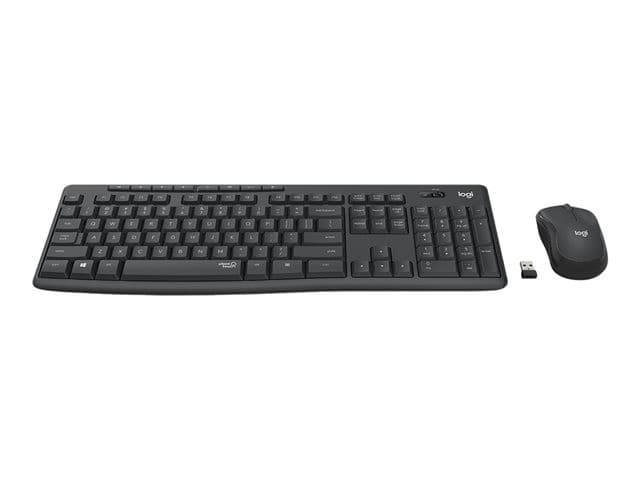 Logitech MK295 Silent Wireless Keyboard and Mouse Combo Graphite - UK QWERTY - Image 2