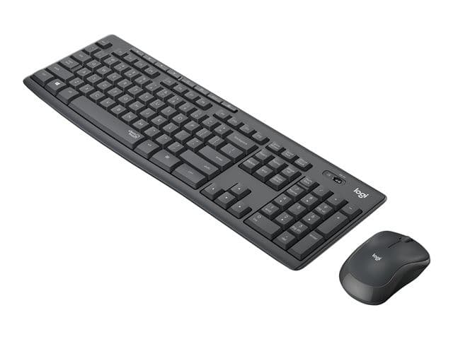Logitech MK295 Silent Wireless Keyboard and Mouse Combo Graphite - UK QWERTY - Image 3