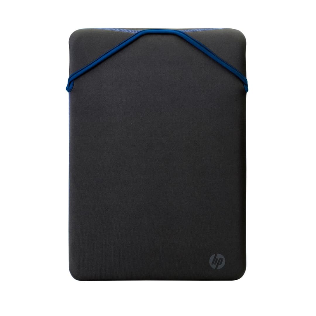 HP 2F1X4AA 14 Inch Reversible Protective Laptop Sleeve - Black/Blue - Image 1