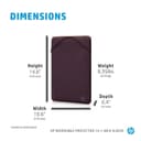 HP 2F1X4AA 14 Inch Reversible Protective Laptop Sleeve - Black/Blue thumbnail 4