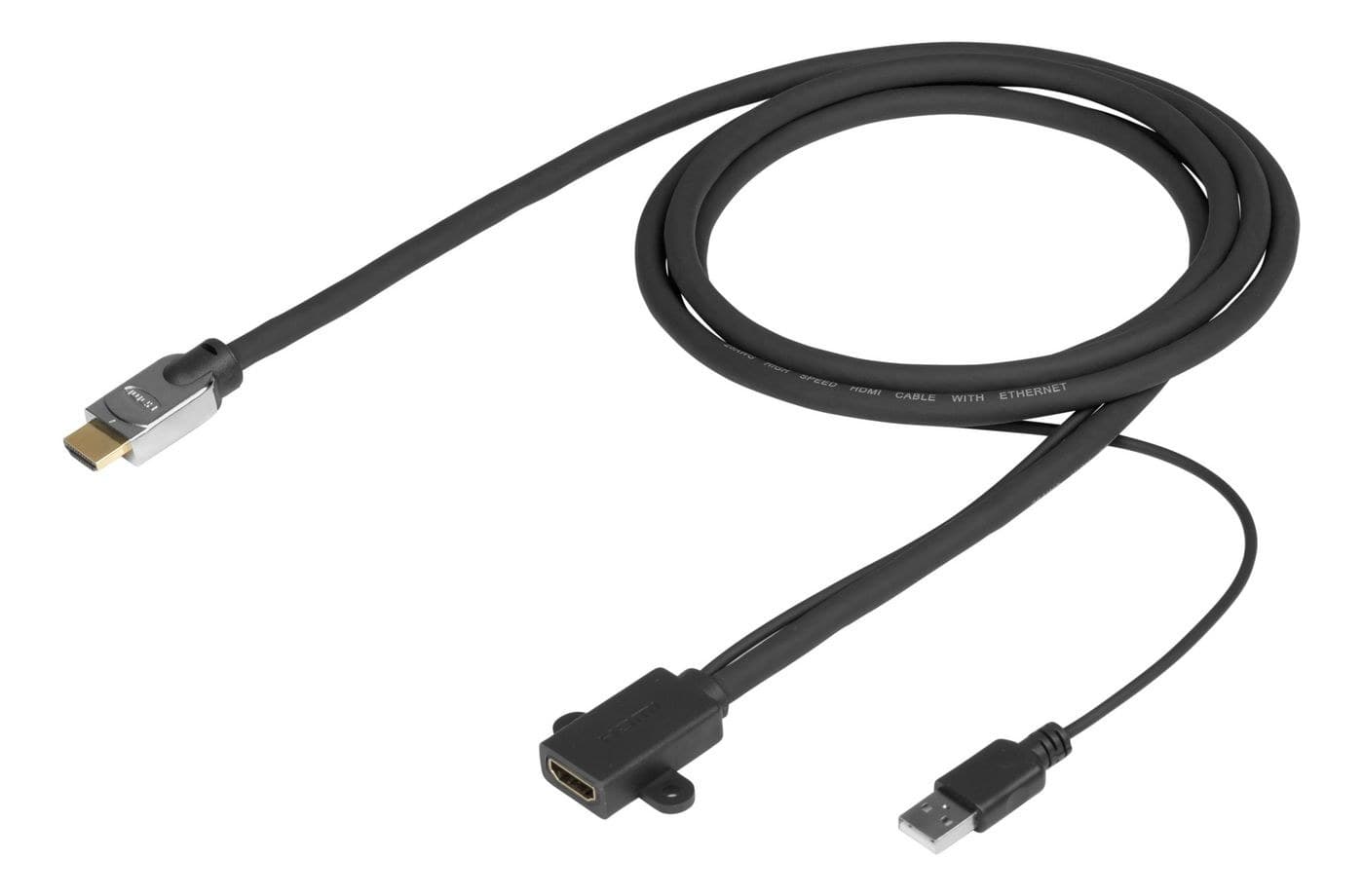 Vivolink Pro HDMI Male to HDMI Female Extension Cable 2m LSZH (PROHDMIHDMFM2-LSZH)