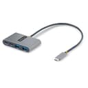 StarTech.com 4-Port USB-C Hub with 100W Power Delivery Pass-Through - 2x USB-A + 2x USB-C - USB 3.0 5Gbps - 1ft (30cm) Long Cable - Portable USB Type-C to USB-A/C Hub thumbnail 1