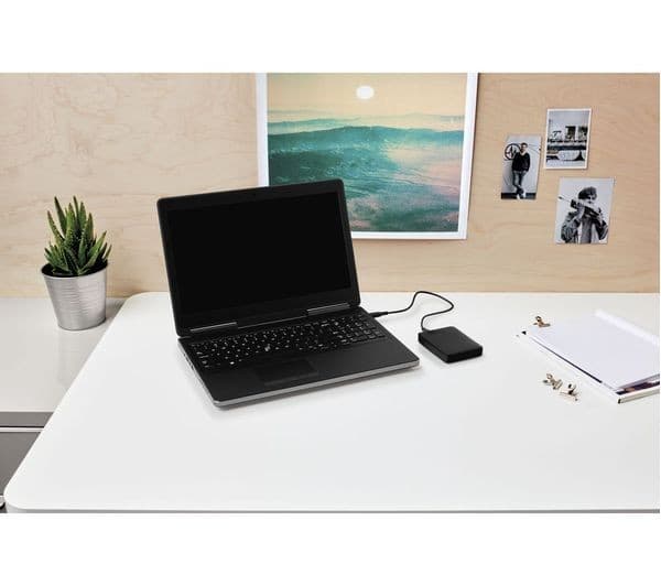 WD Elements SE Portable Hard Drive - 2 TB, Black - Image 3