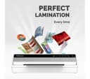 FELLOWES Saturn A4 Laminator - 80/100/125 Micron Pouches, 1 Minute Warm-Up, 30 cm/min, Includes 10 Pouch Starter Kit thumbnail 8