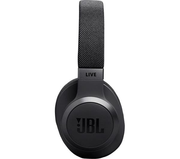 JBL Live 770NC Wireless Over-Ear Noise Cancelling Headphones - Black - Image 6