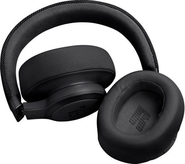 JBL Live 770NC Wireless Over-Ear Noise Cancelling Headphones - Black - Image 8