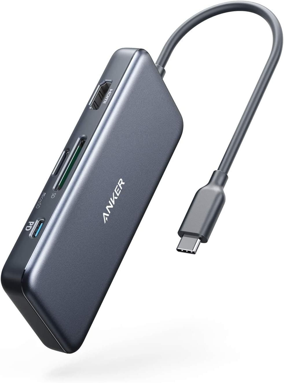 Anker 341 USB-C Hub 7-in-1 (A83460A2) - Grey