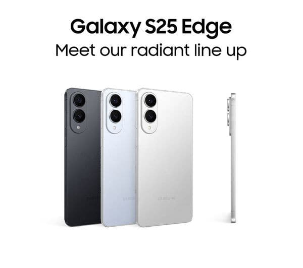 Samsung Galaxy S25 Edge 256GB Titanium Black - Image 3