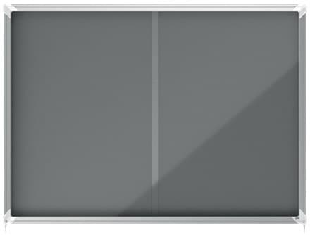 Nobo 1915338 insert notice board Indoor Grey Aluminium - Image 1