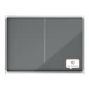 Nobo 1915338 insert notice board Indoor Grey Aluminium thumbnail 4