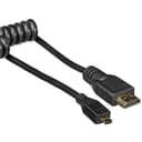 atomos atomcab014 spiral cable (micro hdmi to hdmi full) thumbnail 1