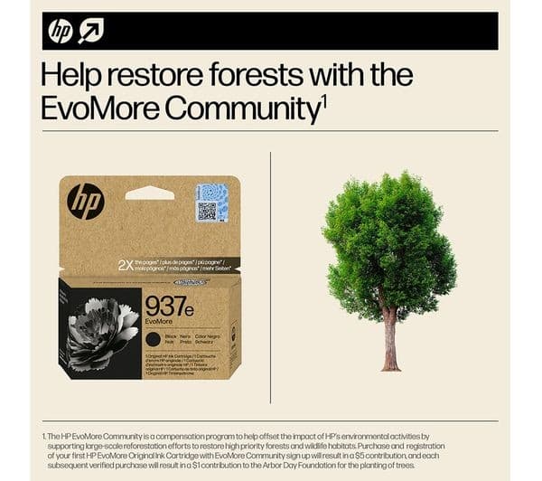 HP 937e EvoMore Black Original Ink Cartridge - Image 7