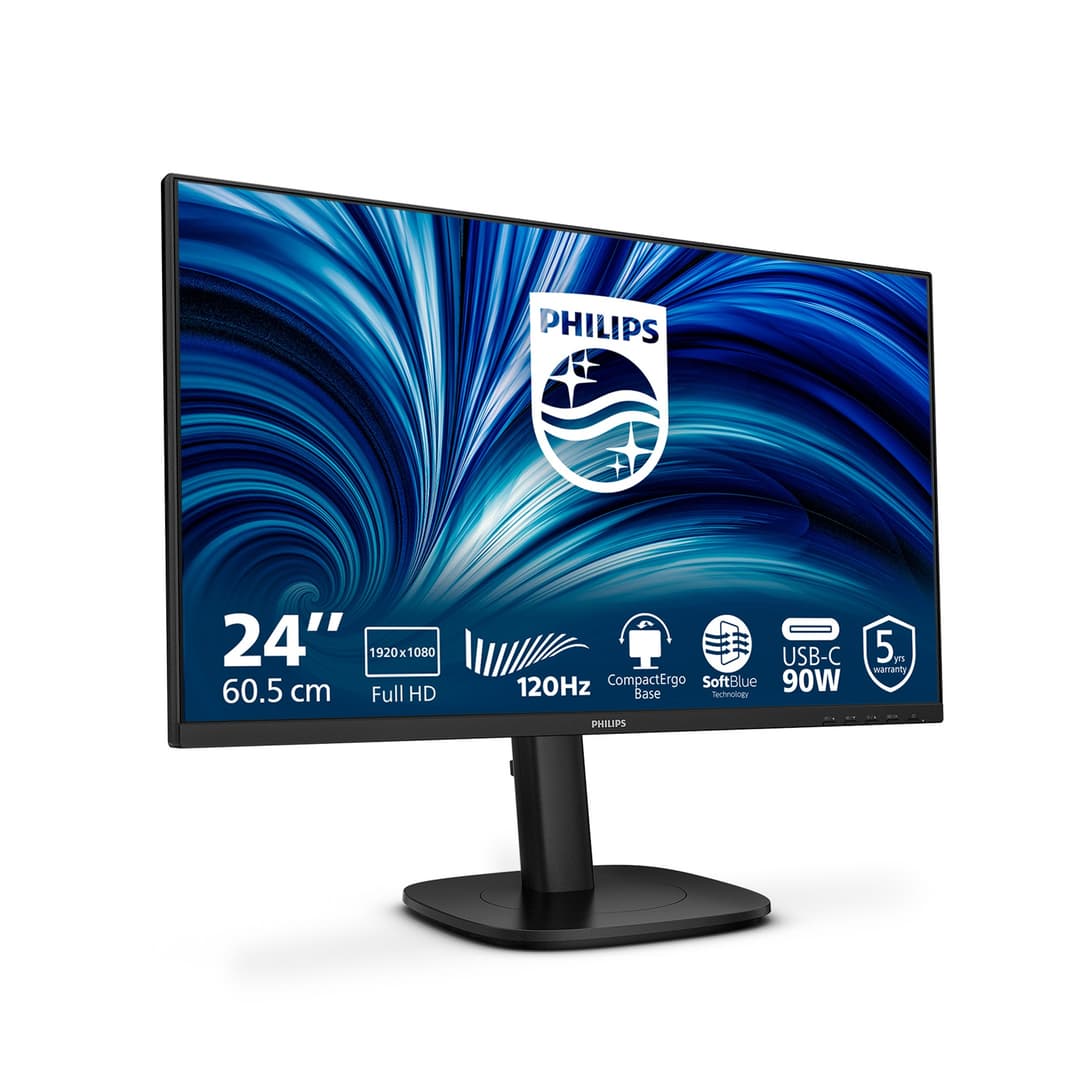Philips 3000 series 24B2U3301/00 computer monitor 60.5 cm (23.8") 1920 x 1080 pixels Full HD LCD Black - Image 2