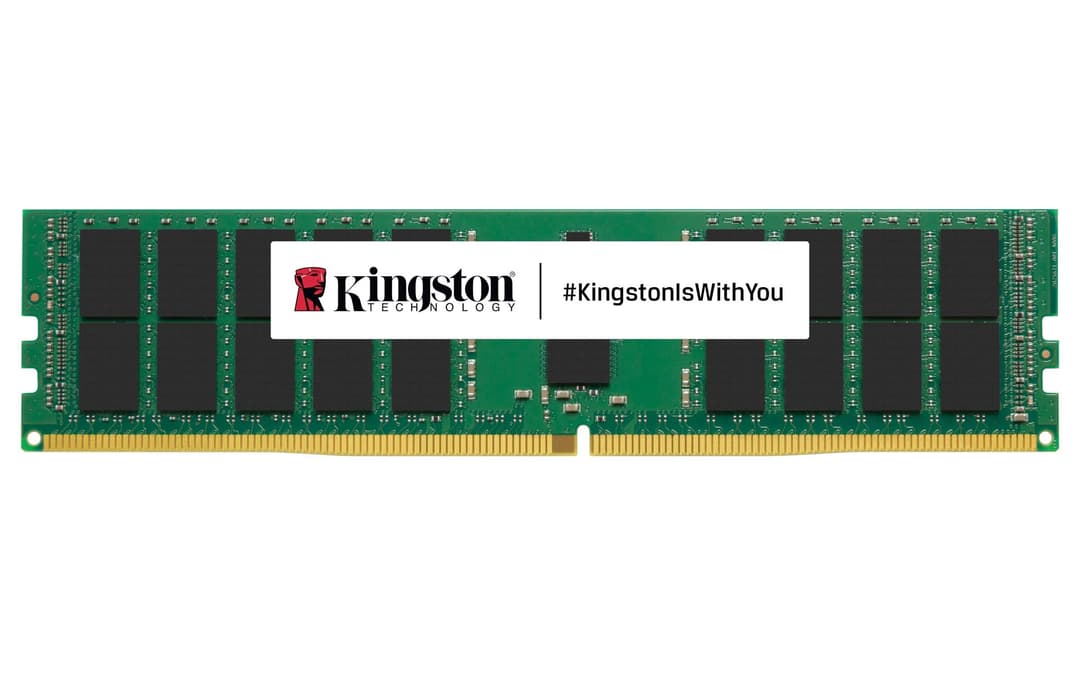 Kingston Technology Server Premier KSM32RD4/64MFR memory module 64 GB 1 x 64 GB DDR4 3200 MHz ECC Registered DIMM (RDIMM) - Image 1