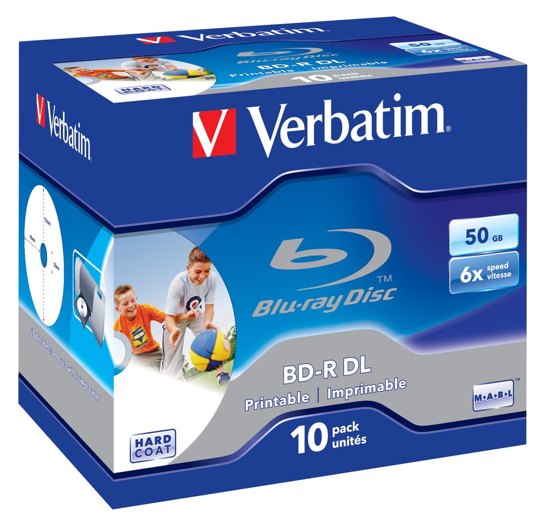 Verbatim 43736 blank Blu-Ray disc BD-R 50 GB 10 pc(s) - Image 2