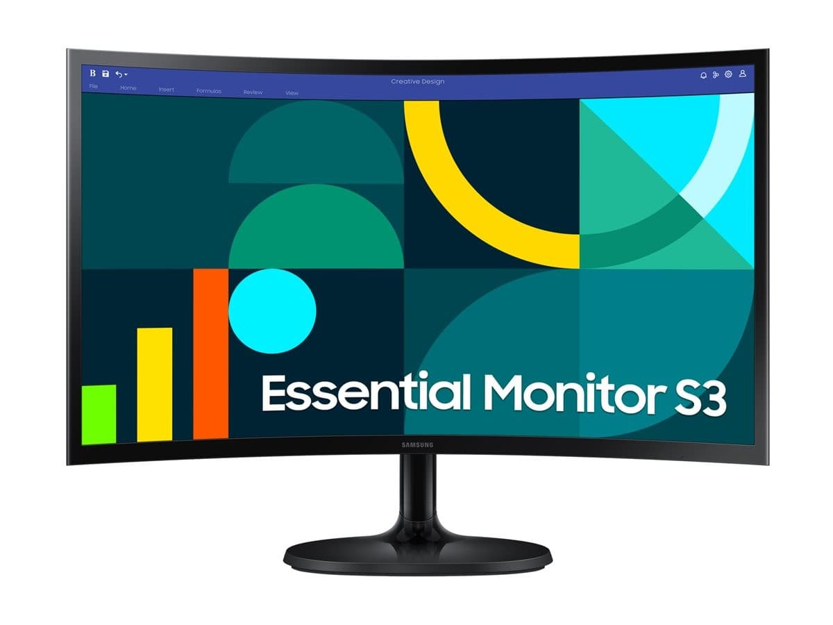 Samsung S24D360GAU 24" Curved FHD 100Hz LED Monitor Black