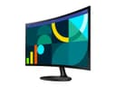 Samsung S24D360GAU 24" Curved FHD 100Hz LED Monitor Black thumbnail 3