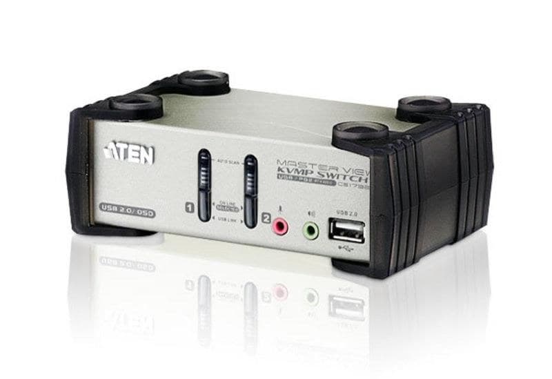 2 port KVMP SWITCH PS2/USB +