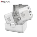 Yesido MC25 Universal Travel Plug Conversion Kit, White thumbnail 1