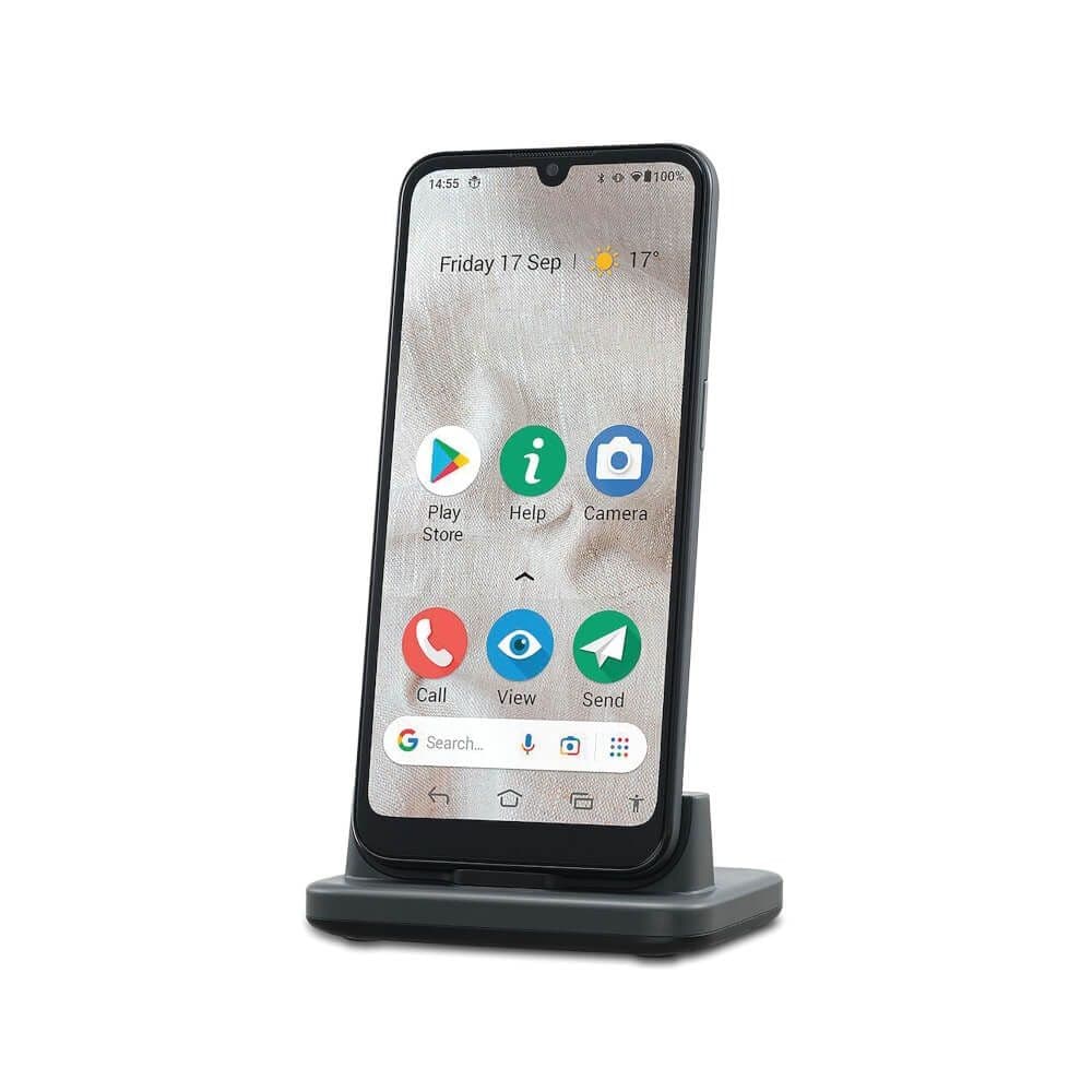 Doro 8100 4G Senior Smartphone 6.1” HD 13MP Camera Assistance Button UK Version - Black - Image 2