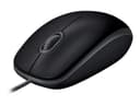 Logitech B110 Silent Wired USB Mouse Black thumbnail 1