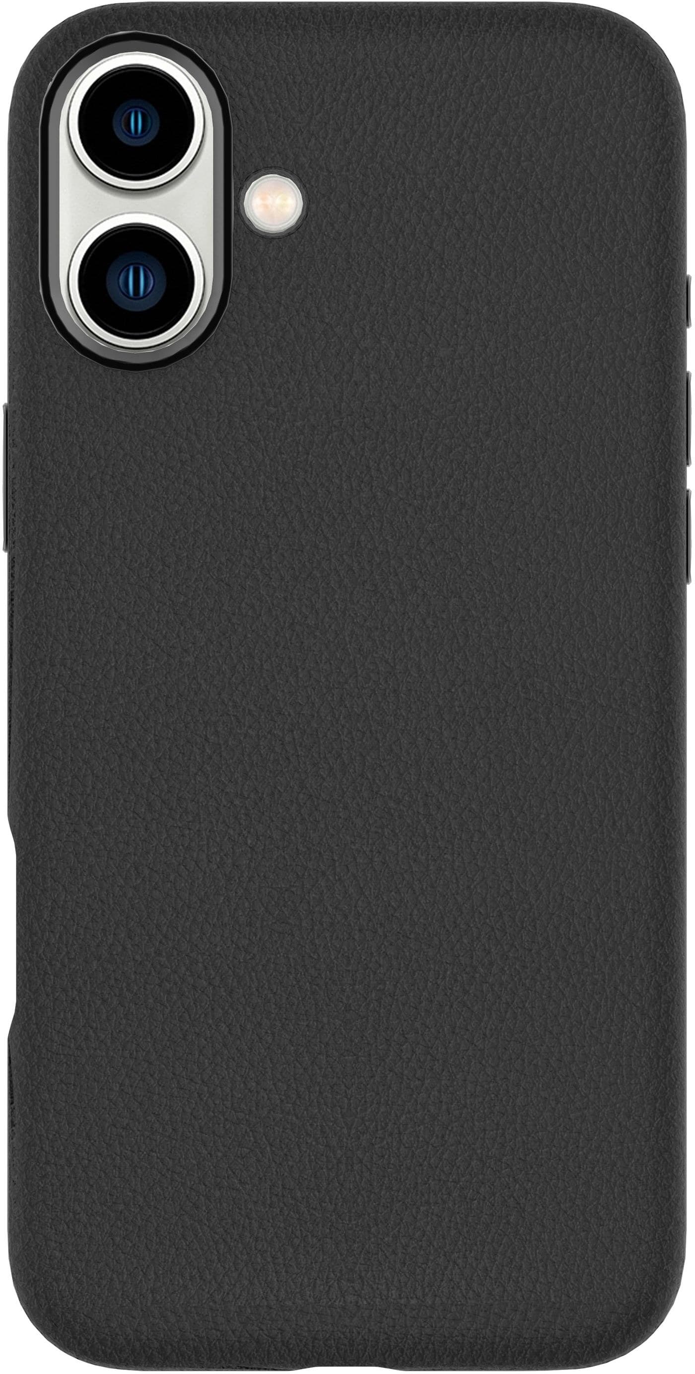 INFINITE (GRS) VENICE Magnetic PU Leather Cover for iPhone 16 - Black