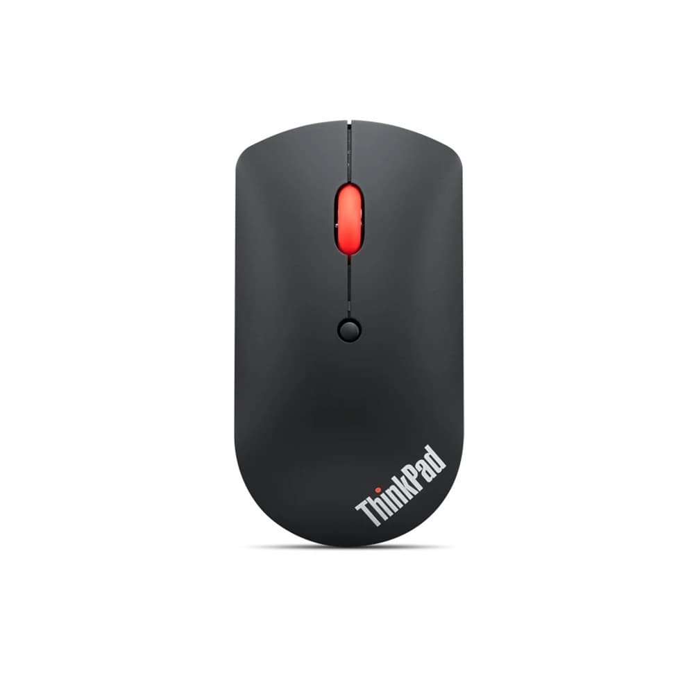 Lenovo ThinkPad Bluetooth Silent Mouse 4Y50X88822 3 Buttons Wheel Scrolling Ambidextrous Optical Bluetooth Wireless Mouse - Black