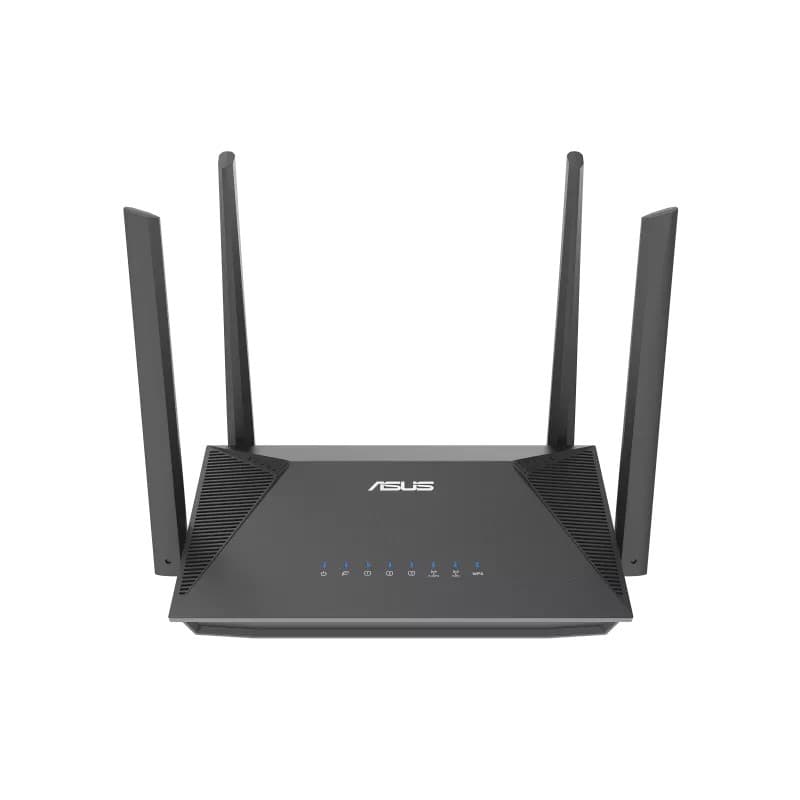 ASUS RT-AX52 (AX1800) WiFi 6 Dual Band Extendable Router Black - Image 1