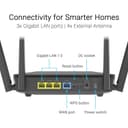 ASUS RT-AX52 (AX1800) WiFi 6 Dual Band Extendable Router Black thumbnail 8