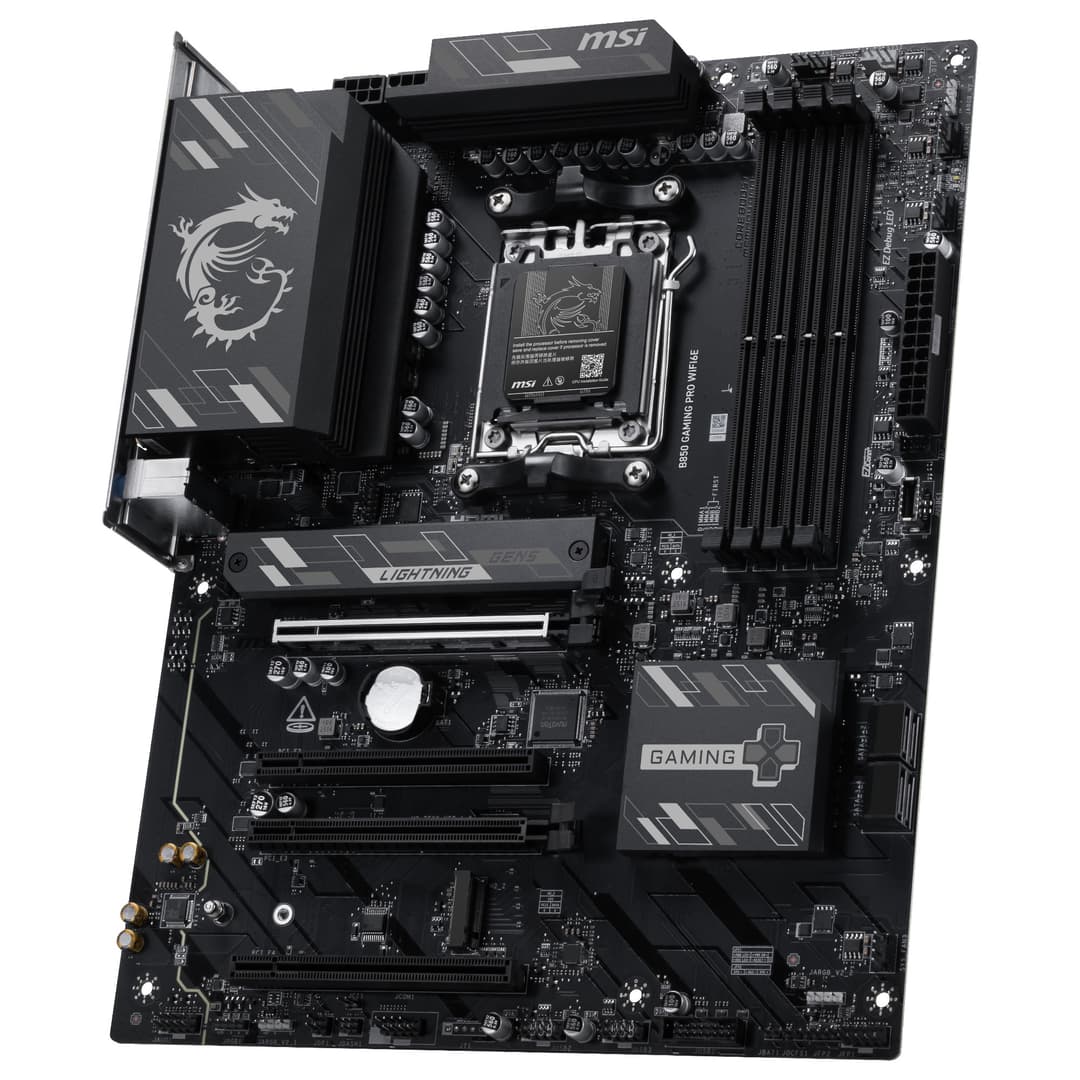 MSI B850 GAMING PRO WIFI6E AMD B850 DDR5 ATX Socket AM5 Motherboard - Image 3