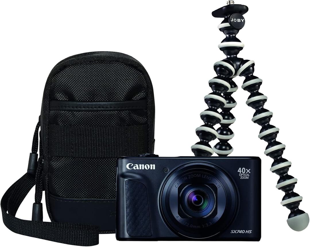 Canon PowerShot SX740 HS Vlogger Kit Black - Image 1