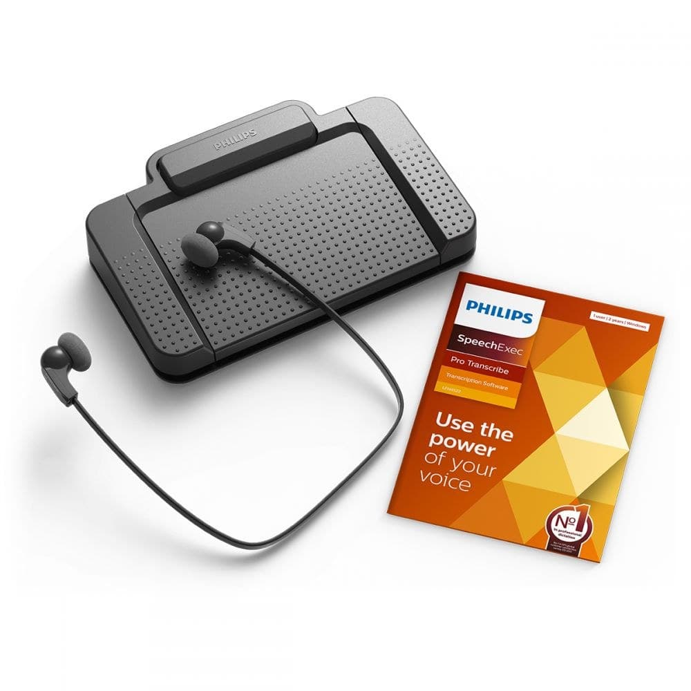Philips LFH7277 SpeechExec Pro 11 Transcription Kit and Software - Image 1