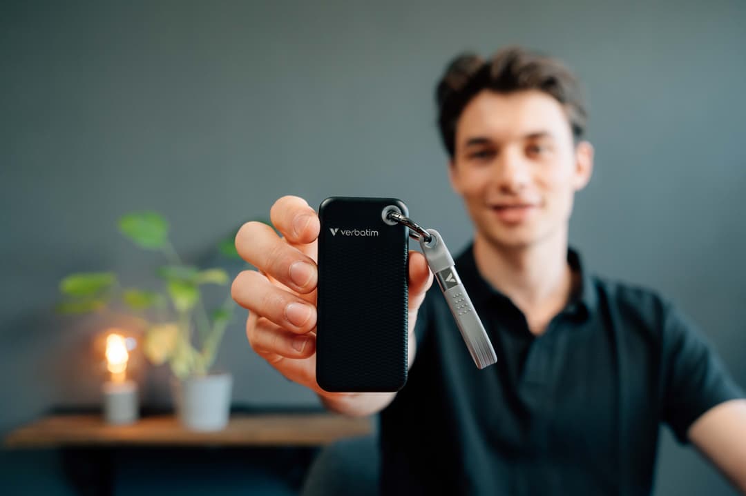Verbatim Pocket SSD USB 3.2 Gen 2 1TB Black/Grey - Image 4