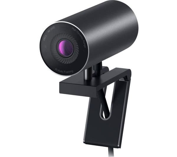DELL UltraSharp WB7022 4K Ultra HD Webcam - Black - Image 1