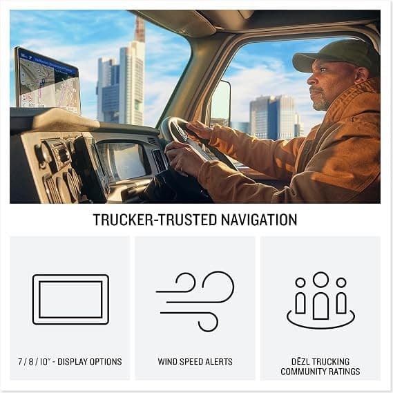 Garmin dēzl LGV1020 10.1" Truck Sat Nav GPS Black - Image 2