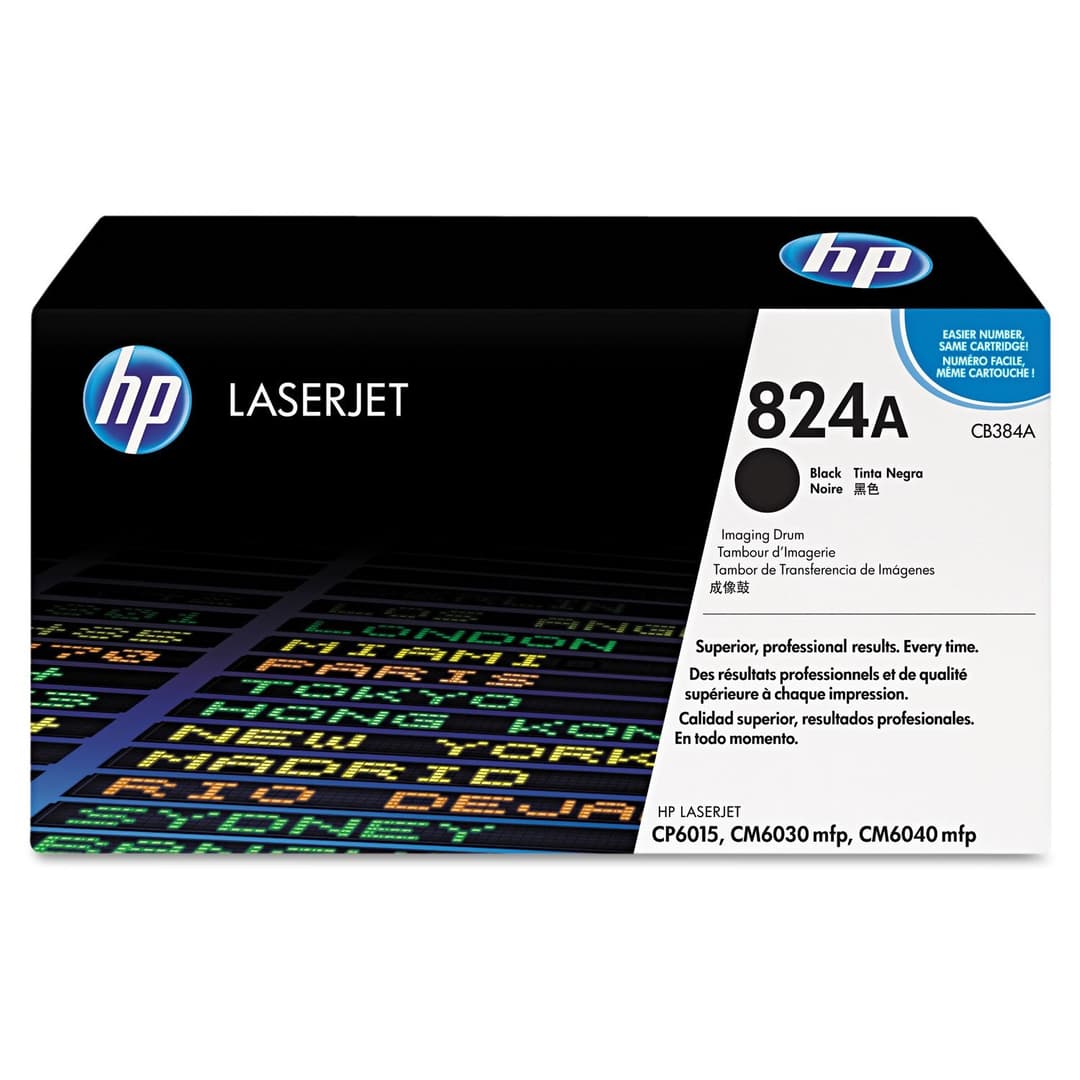 HP CB384A 824A Original LaserJet Imaging Drum - Black - Image 1