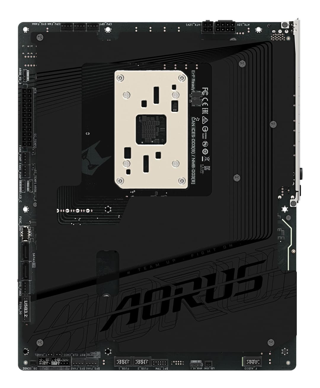 GIGABYTE X870 AORUS STEALTH Motherboard - Supports AMD Ryzen 9000 CPUs, 16+2+2 Phases Digital VRM, up to 8200Hz DDR5 (OC), 2xPCIe 5.0 + 2xPCIe 4.0, Wi-Fi 7, 5 GbE LAN, USB 4 - Image 5