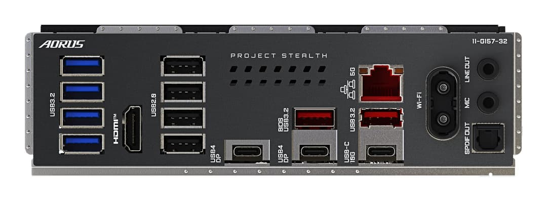 GIGABYTE X870 AORUS STEALTH Motherboard - Supports AMD Ryzen 9000 CPUs, 16+2+2 Phases Digital VRM, up to 8200Hz DDR5 (OC), 2xPCIe 5.0 + 2xPCIe 4.0, Wi-Fi 7, 5 GbE LAN, USB 4 - Image 6