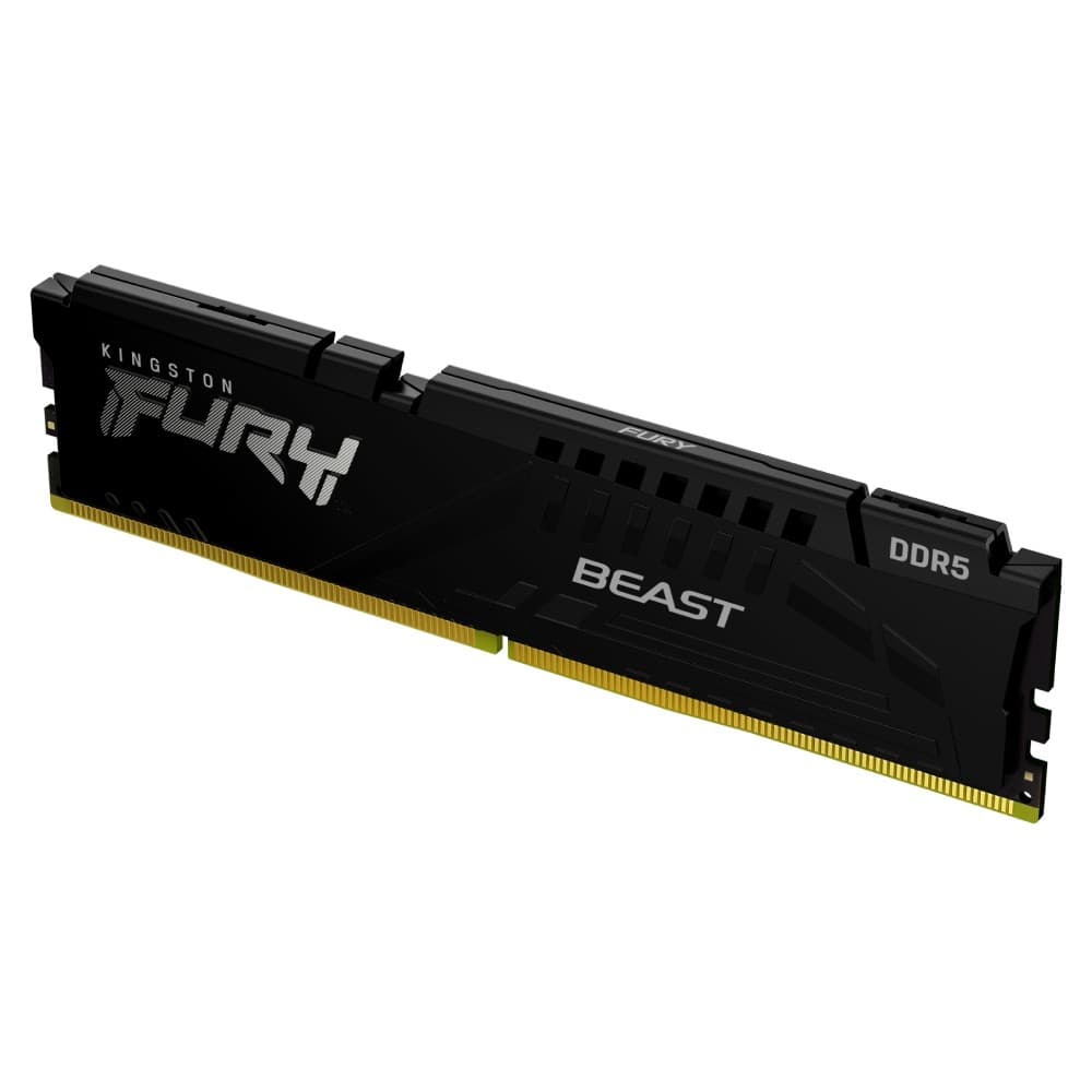 Kingston FURY Beast DDR5 5600MT/s CL40 Desktop Memory - Black 8GB (1 x 8GB)