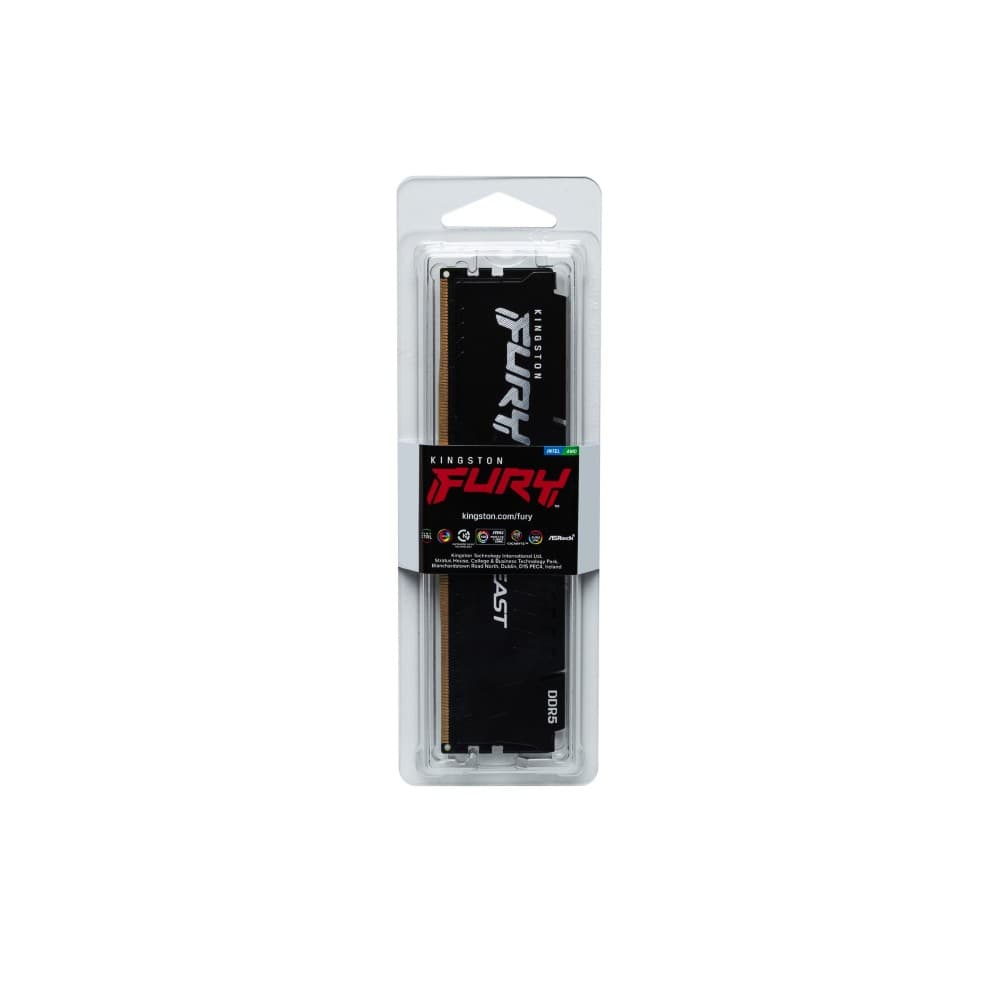 Kingston FURY Beast DDR5 5600MT/s CL40 Desktop Memory - Black 8GB (1 x 8GB) - Image 5