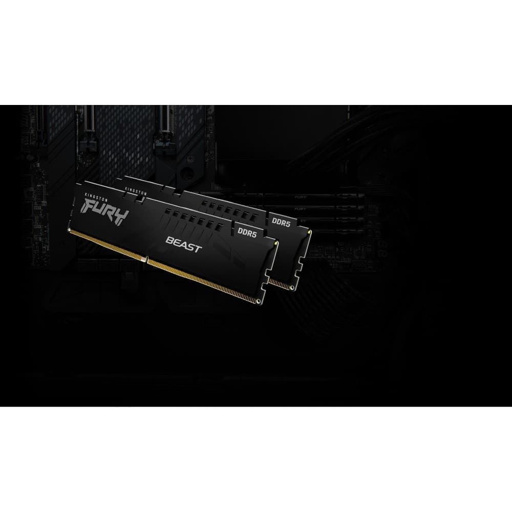 Kingston FURY Beast DDR5 5600MT/s CL40 Desktop Memory - Black 8GB (1 x 8GB) - Image 8