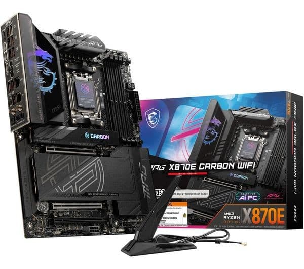 MSI MPG X870E Carbon WIFI AM5 ATX Motherboard - Image 2