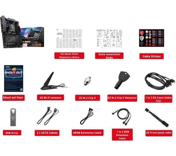 MSI MPG X870E Carbon WIFI AM5 ATX Motherboard - Image 4