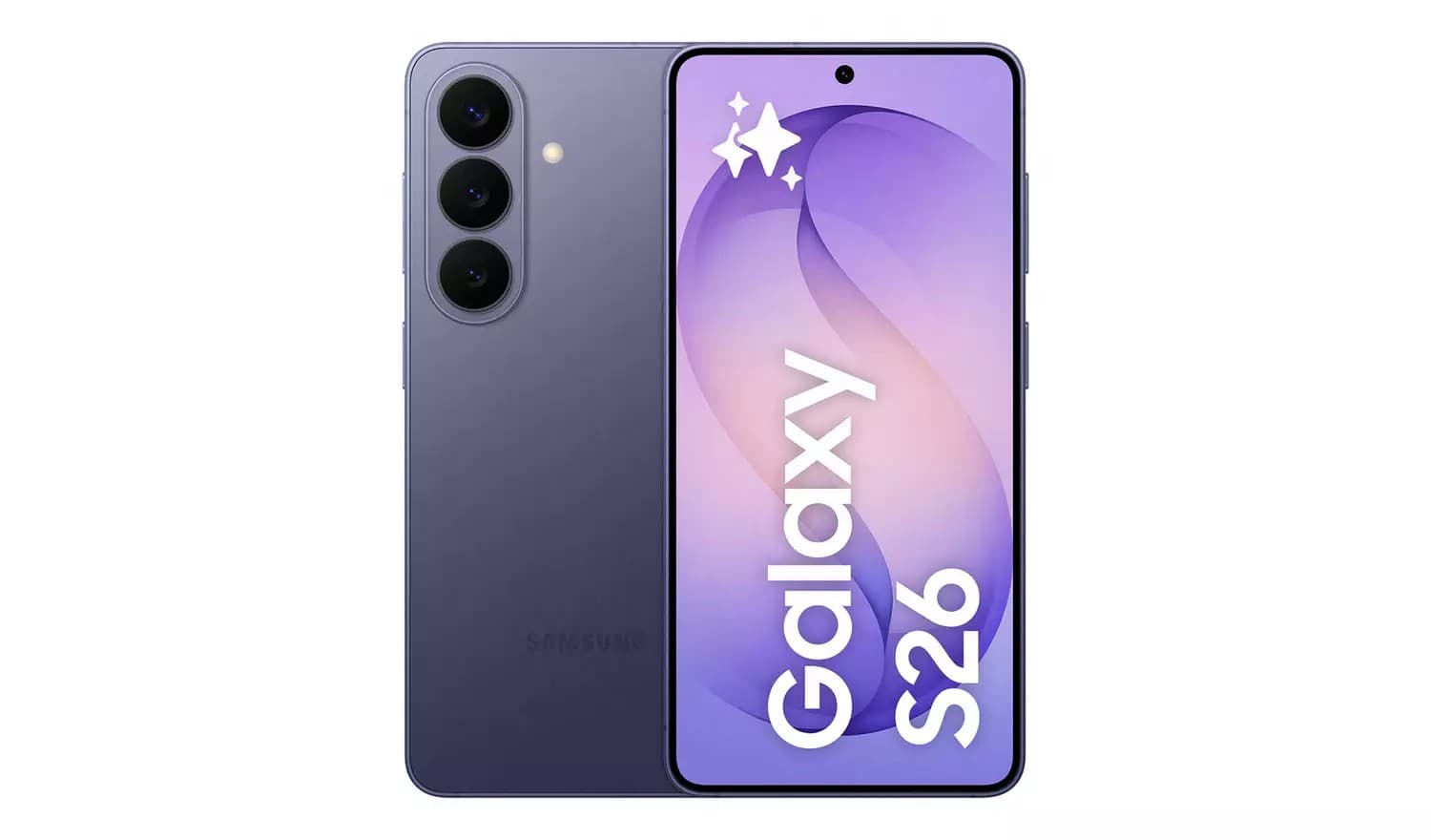 Samsung Galaxy S26 128GB 5G, AMOLED Display - Violet