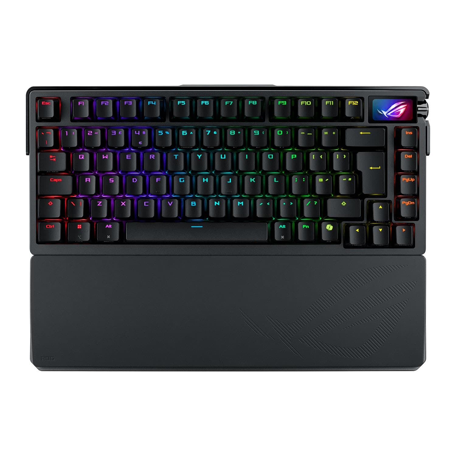 ASUS ROG Azoth Extreme 75% Compact Mechanical RGB Wireless Gaming Keyboard - ROG NX Snow Switches, UK Layout